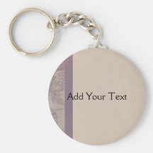 Purple Fern Riches Keychains