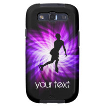 Purple Figure Skating Galaxy S3 Cover