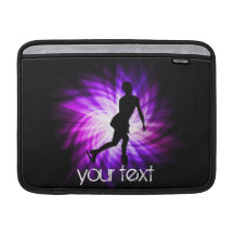 Purple Figure Skating Sleeve For MacBook Air