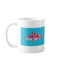Purple Fish Mug
