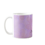 Purple Floral Splendour- Monogram: Coffee Mug