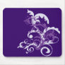Purple Flourish Mousepad