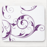 Purple Flourish Mousepads