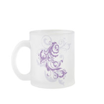 Purple  Flourish Mug