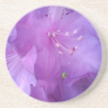Purple Flower Beverage Coaster