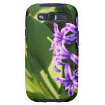 Purple Flower Delight Galaxy SIII Cases
