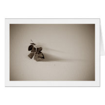 Purple Flower Greeting Card