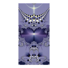 Purple Flower Photo Greeting Card