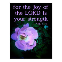 Purple Flower Postcards