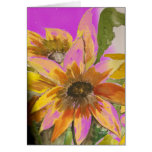 purple flower power cards