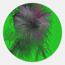 Purple Flower Sticker