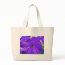 Purple Flowers Tote Bags