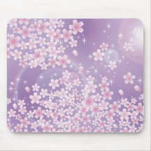 Purple Flowers Mousepad