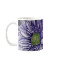 Purple Flowers Mugs
