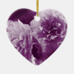 Purple Flowers Ornament