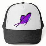 Purple Flutters Trucker Hat