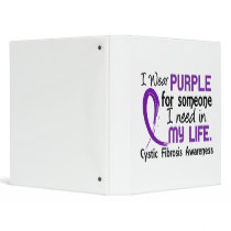 Purple For Someone I Need Cystic Fibrosis