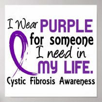 Purple For Someone I Need Cystic Fibrosis