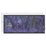 Purple forest giant bookmarks custom rack cards