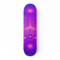 Purple Fractal: Vector Art: Custom Skateboard