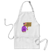 Purple Freedom Aprons