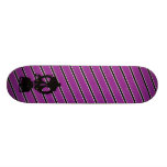 Purple Gas Mask Skateboard