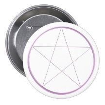 Purple Gel Pentacle Pin