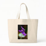 Purple Geranium Tote Bags