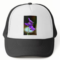 Purple Geranium Mesh Hat