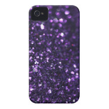 Purple Glimmer iPhone 4 Case