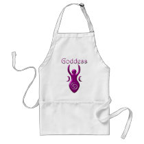 Purple Goddess Apron