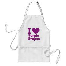 Purple Grapes Aprons
