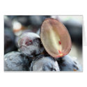Purple grapes cards