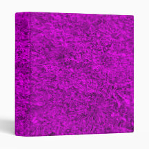 Purple grass pattern 3 ring binder