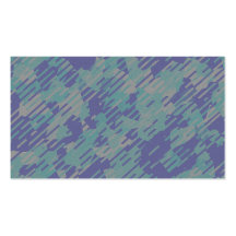 Purple Green Khaki Pattern Business Card