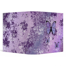 Purple Grunge Binder