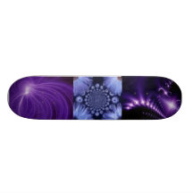 Purple Haze Abstract Skateboard