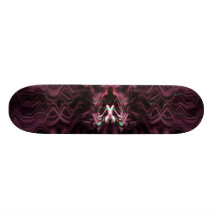 purple haze dragon custom skateboard