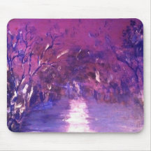 Purple Haze landscape mousepad