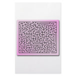 Purple  Haze Maze Personalized Stationery