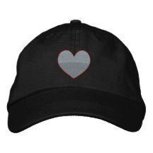Purple Heart Custom Monogrammed Embroidered Hat