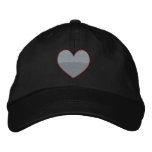 Purple Heart Custom Monogrammed Embroidered Hat embroidered hats