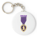 PURPLE HEART KEY CHAINS
