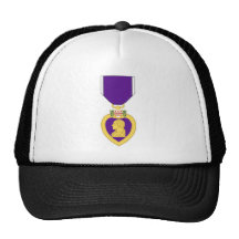 Purple Heart Medal Hat