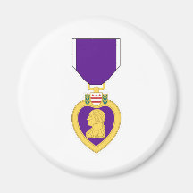 Purple Heart Medal Magnets