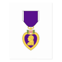 Purple Heart Medal Post Cards