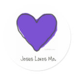 Purple Heart Sticker