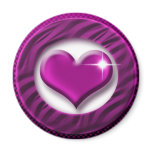 Purple heart valentine romance