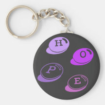 Purple Hope KeyChain