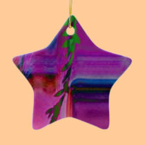 Purple Infusion Decorative Ornament ornaments